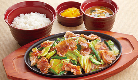 大分名物ニラ豚定食