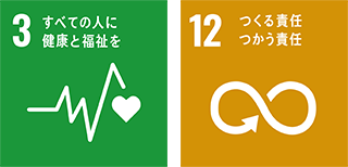 安全・安心の食を提供 3、12